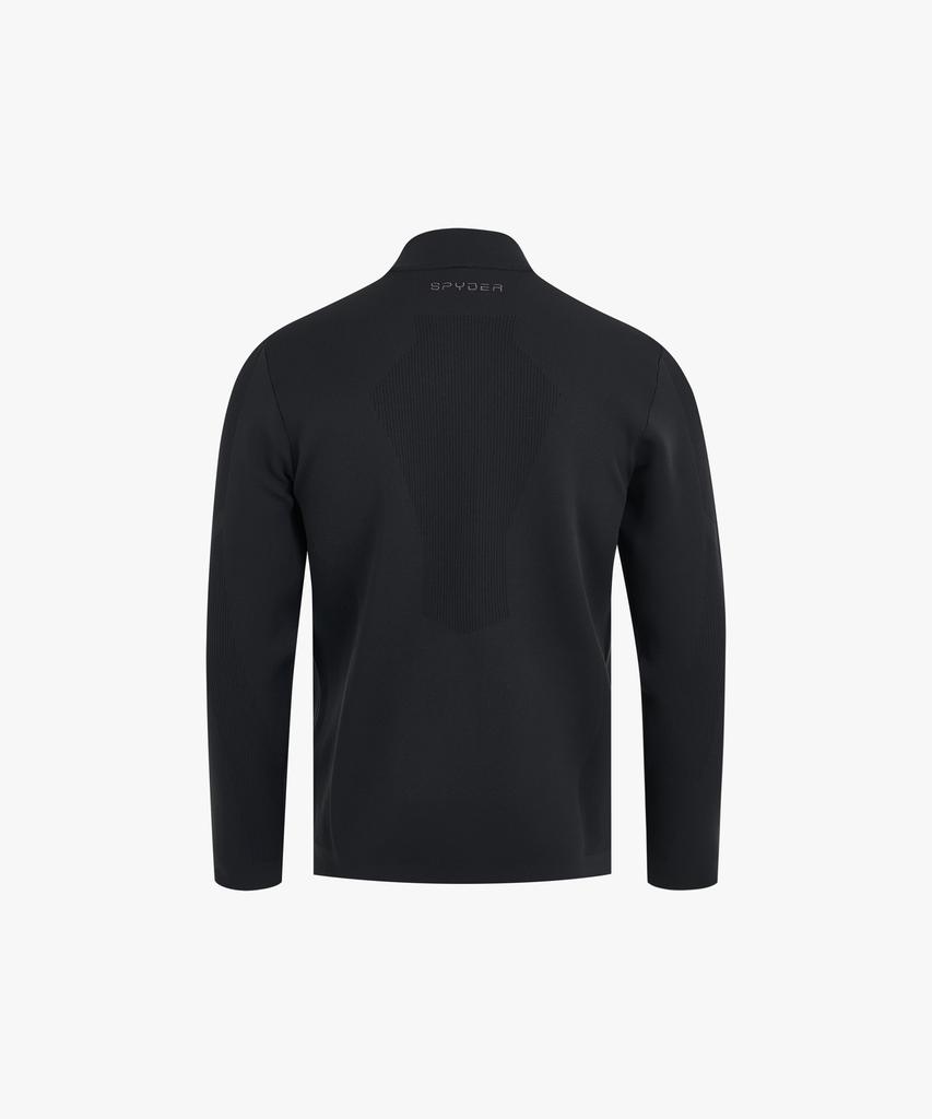 Spyder Men'S 4-Way Stretch Lightweight Sweater Zip-Up Spjwcnft204Mblk
