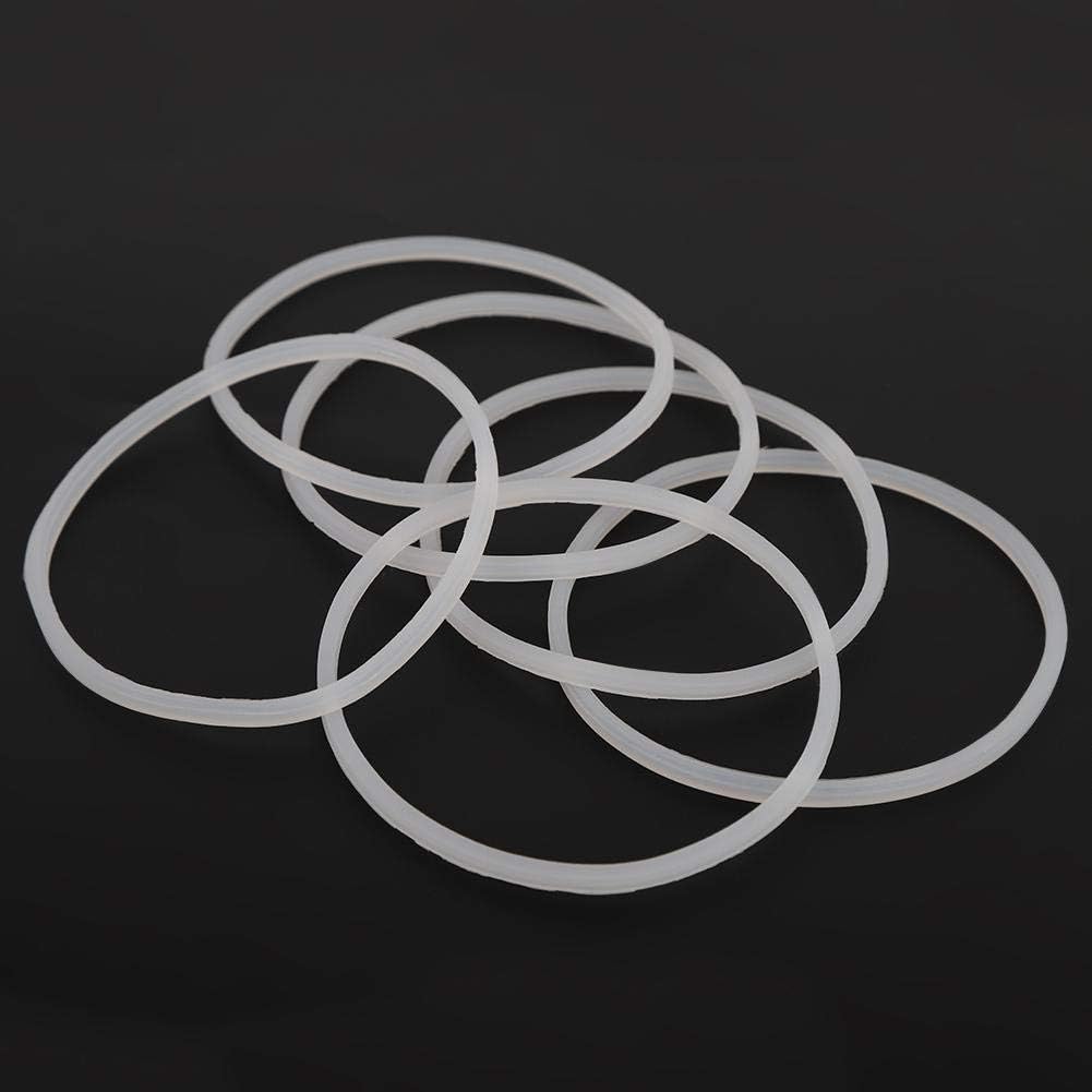 6Pcs Rubber Gasket, Silicone Replacement Gasket Seals, O-Gasket Rubber Sealing O- Gasket Replacement Juicer Blender Cross Blade (02)