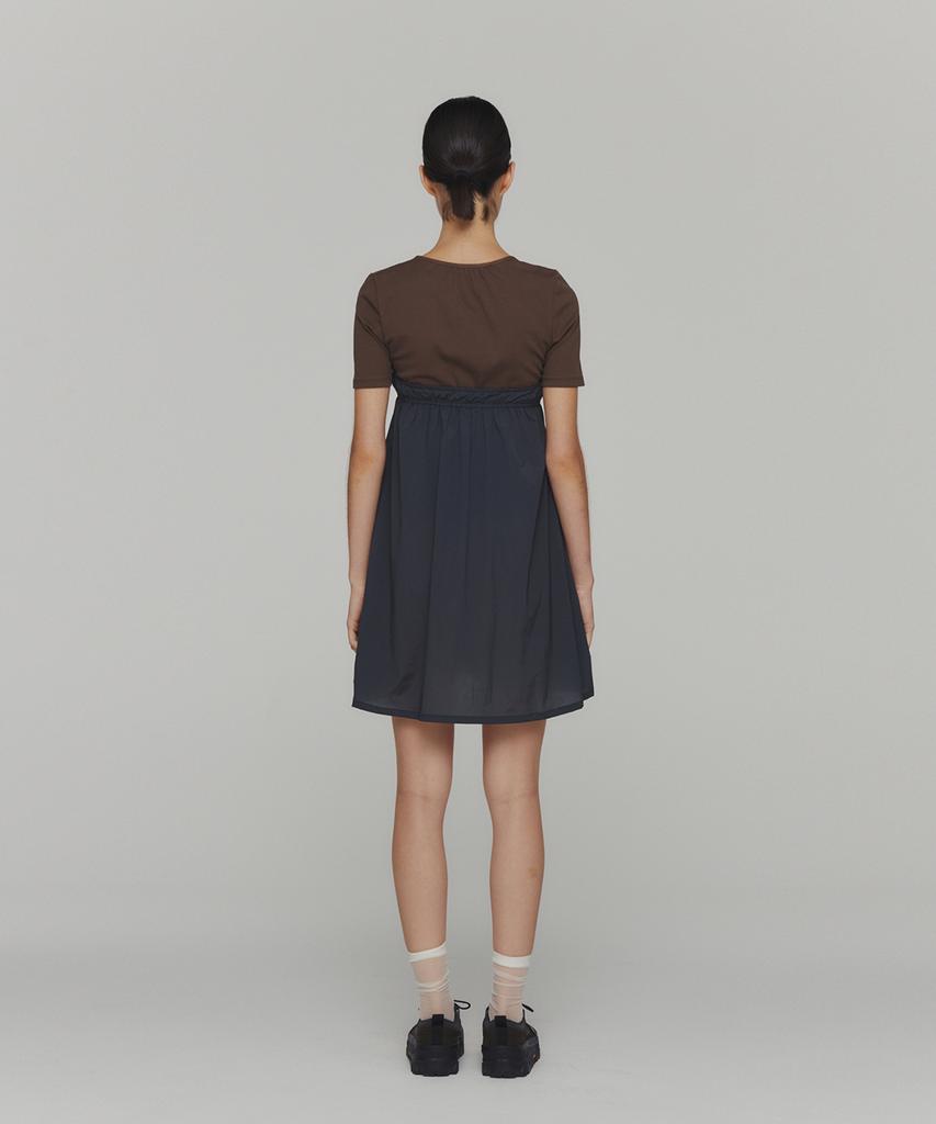 Amomento Corset Mini Dress_Charcoal