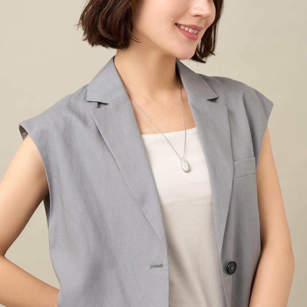 Shell Necklace VBMP563260MP Elegant Gift [Vendome Boutique] [Official] Women's