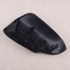 Car Right Side Wing Rearview Mirror Cover Cap ABS Fit For Toyota Yaris 2012- Glossy Black