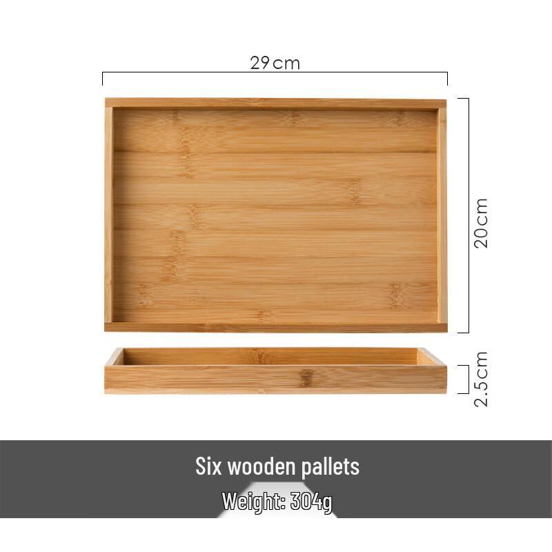 Ceramic Square Condiment Plate Set