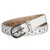 Trend Rivet Belt Heavy Metal Belt Men Women Punk Nightclub Rock Style Jeans Waist Belt Y2K Belt Fashion Decoration Women's Belts