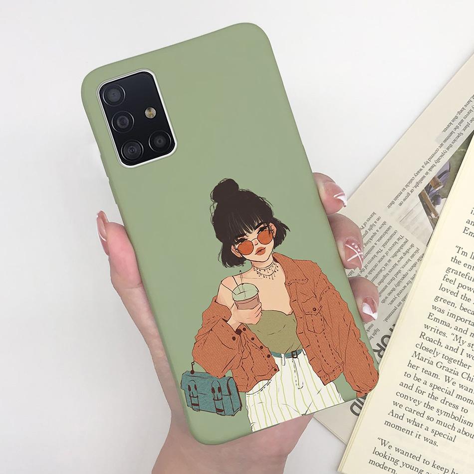 For Samsung Galaxy A51 Case Cover Soft Silicone TPU Bumper Phone Case for Samsung A31 A71 A515 A515F A 71 51 31 Coque Funda Capa