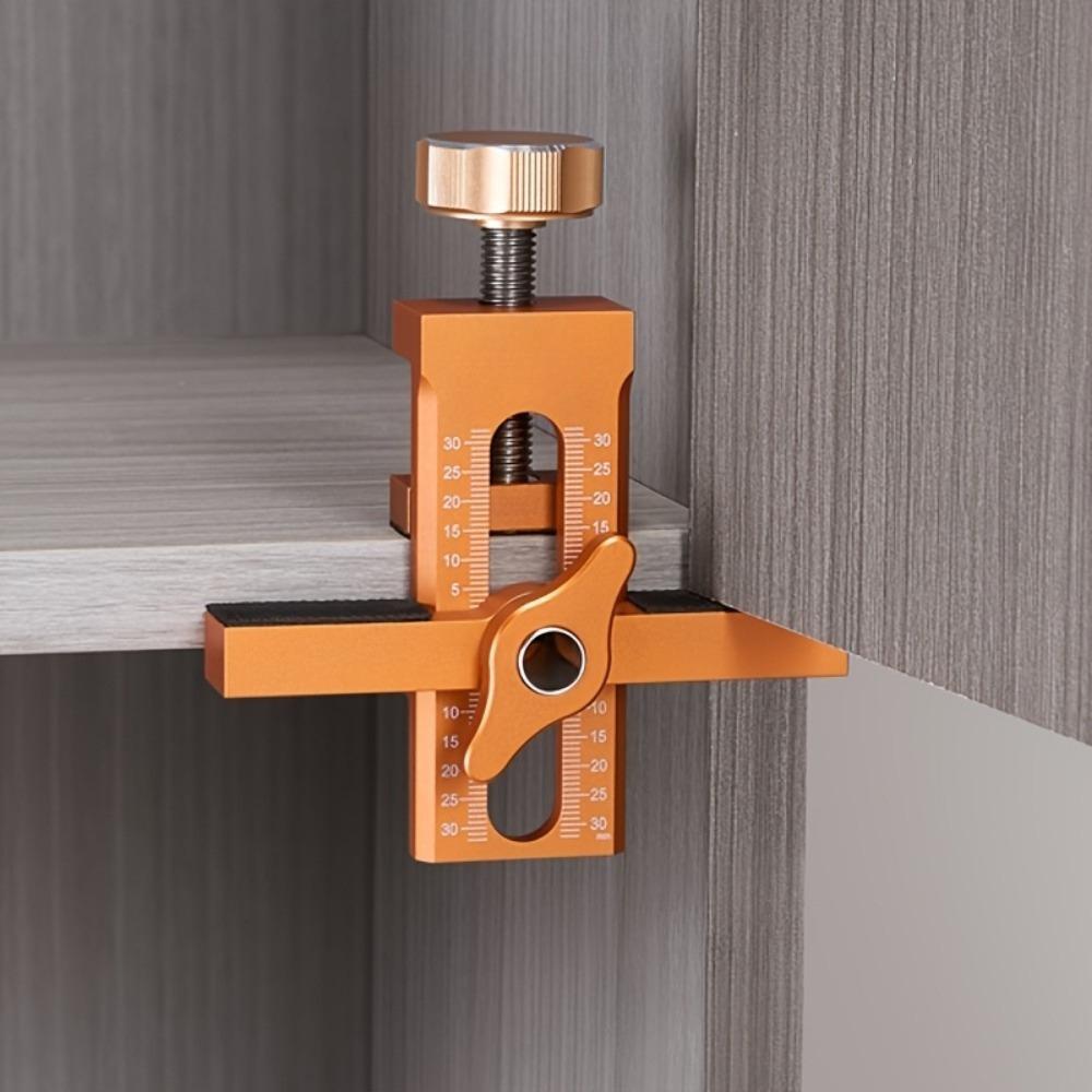 1PC Equipped with Punch Locator Woodworking Drill Bit Door Panel Auxiliary Accessories