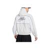 Nike Club Casual Lightweight Loose Fit Hooded Jacket Men Jackets Photon-Grey White HJ2013025