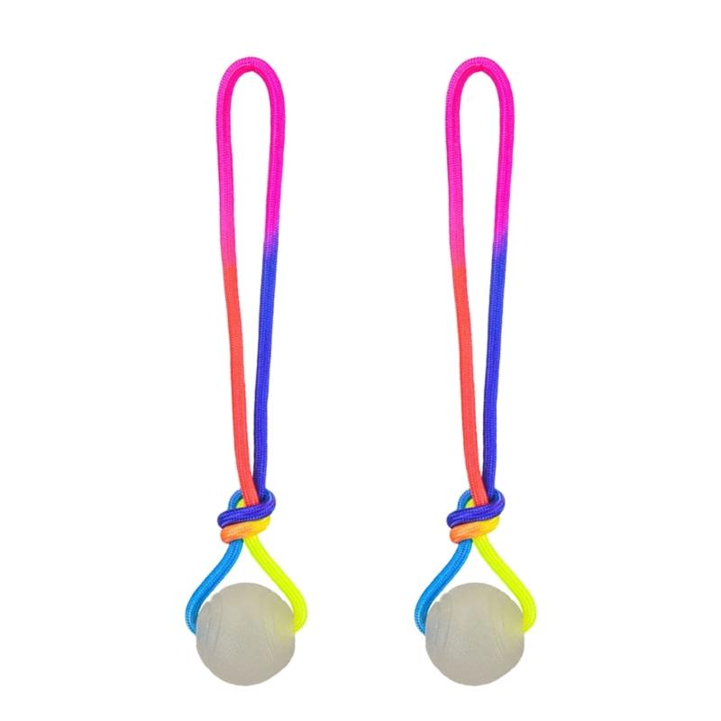 Interactively Pet Ball Flashing Rolling Jumping Waterproof Dog Chew Toy Ball for Aggressive Chewers