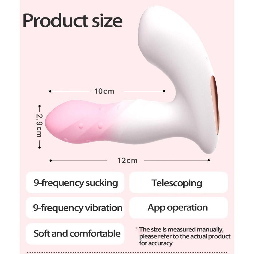 2 In 1 Clitoris 9-speed Sucking Vibrator for Women Vibrating G-spot Orgasm Vagina Stimulator Female Goods Sex Toys for AdultsAPP