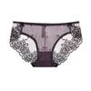 1 Pcs Mesh Panties Woman Embroidered Underwear For Woman Sexy Lace Briefs Woman Underwear Feamle Panties Sexy New M-XL BANNIROU