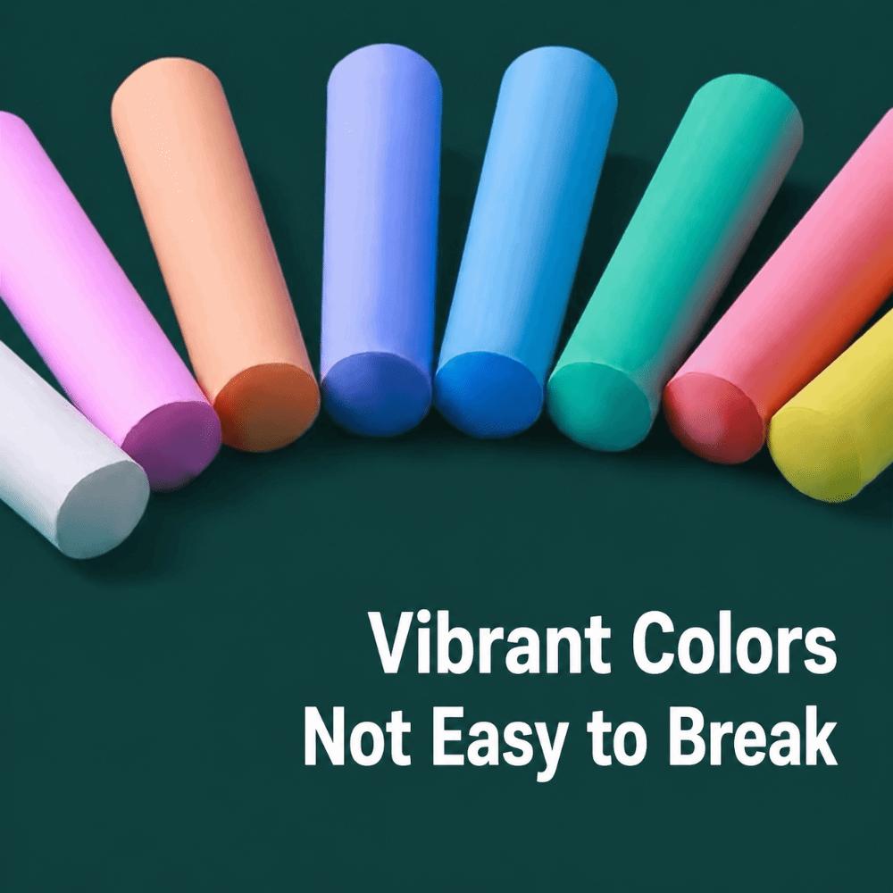 Erasable Dustless Chalk Colored Oversized Chalk Large Size Marking Chalk  Street Graffiti Marking
