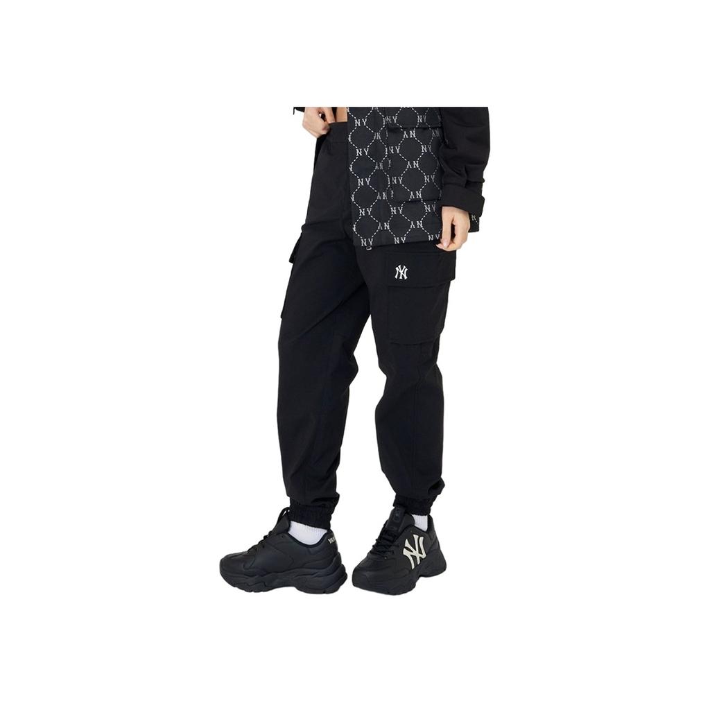 New MLB SS24 Casual Pants Unisex Black 3AWPB0441-50BKS