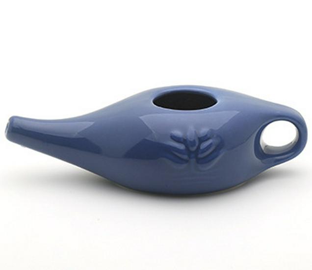 Keramický Neti Pot pro výplach nosu pro jógu a domácí péči o zdraví