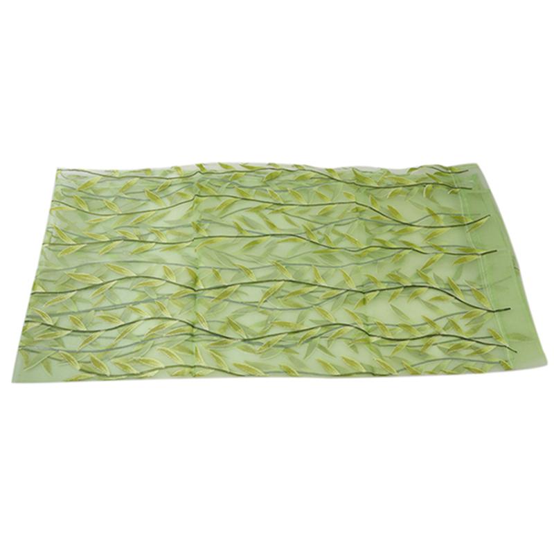 Home Yarn Curtains Willow Pattern Upscale Jacquard Fashion Chic House Room Living Room Bedroom Door Window Decoration Curtains