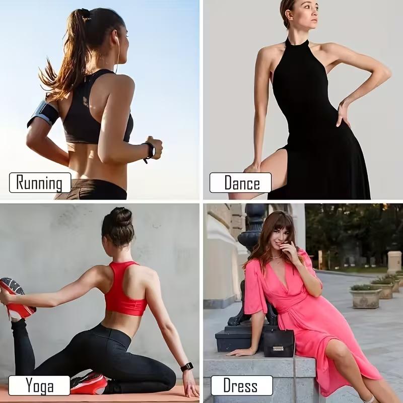 3pcs Bra Strap Converter Clips - Hidden, Lift, Anti-Slip for Strap Adjustment, Discreet Minimalist Accessory