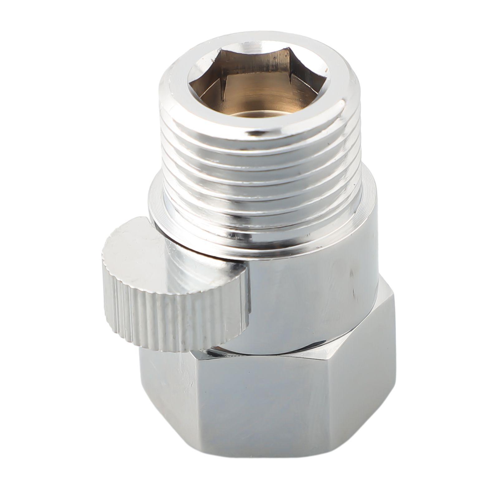 1pcs Shower Head Flow Control Valve G1/2 Thread Cold Hot Water Stop Quick Control Bathroom Fixtures Water Flow Control Valve