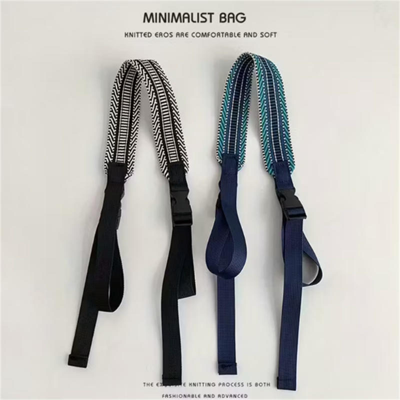 Diamond Pattern Extra Wide Shoulder Strap - Adjustable Detachable for Camera Bag Laptop Case Luggage