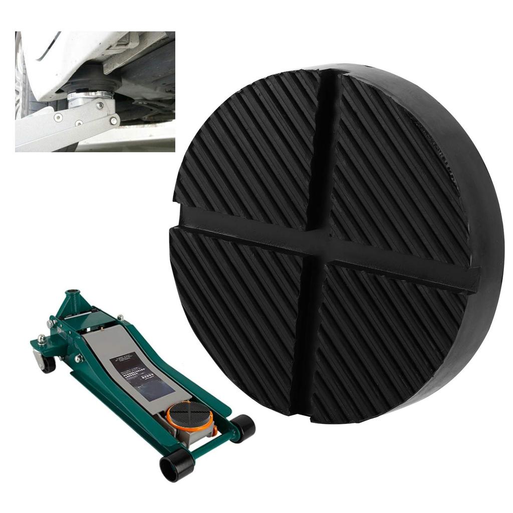 Akozon Car Jack Pad, Universal Floor Jack Rubber Pad Jack Pad Adapter Pinch Weld