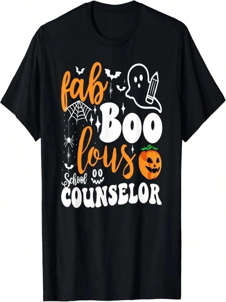 FabBOOlous School Counselor Halloween Costume Funny T-Shirt