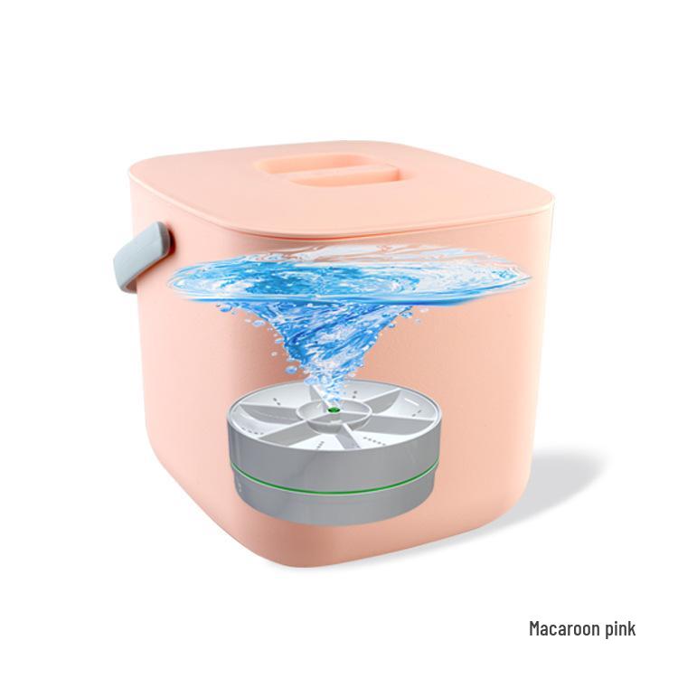 Compact Turbine Dishwasher: Integrated Sink Washer for Fruits, Vegetables & Dishes