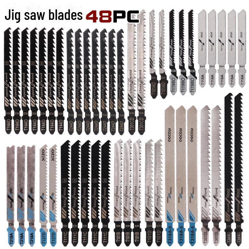 Curved Fine & Medium Tooth Saw Blade Set for Metal & Aluminum Woodworking