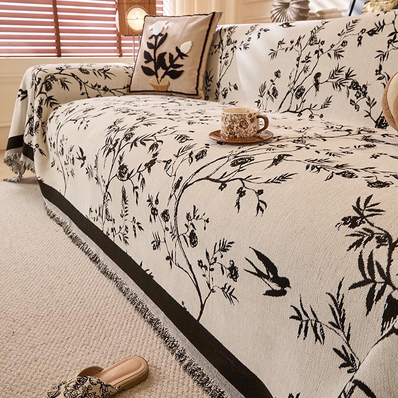 High-End Retro Chenille Sofa Cover 2025 - Anti-Scratch Luxury Cushion