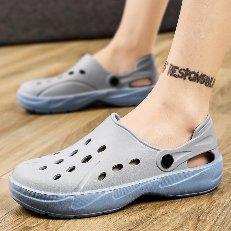 Sandals Slippers for Men Soft and Comfortable Non-slip Shoes for Men Thick Bottom Gardon Shoes Couple Women Home Shoes Fashion