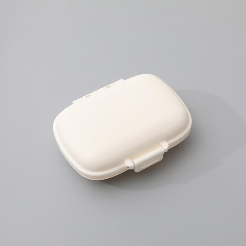 Mini Portable 8 Grids Pill Box Travel Medicine Organizer Container Sealed Tablets Storage Box Dispenser Box for Medicines