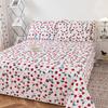 Wholesale 100% cotton old coarse cloth sheets pure cotton kang single three-piece set single piece soft mat student dormitory mat