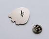 Pin Badge, Long-tailed Tit, Cute Bird, Animal, Alloy, 2.5 X 2.5cm