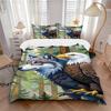 3pcs Wolf Eagle Forest Fantasy Duvet Cover Set, 1 Duvet Cover + 2 Pillowcases (No Insert), High-Definition Print, Home & Dorm Yy251123045