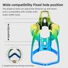 Bicycle Water Bottle Cage Colorful PC Material Durable Reinforced Smooth Design Non-scratch Protection for MTB Road Bike Nice