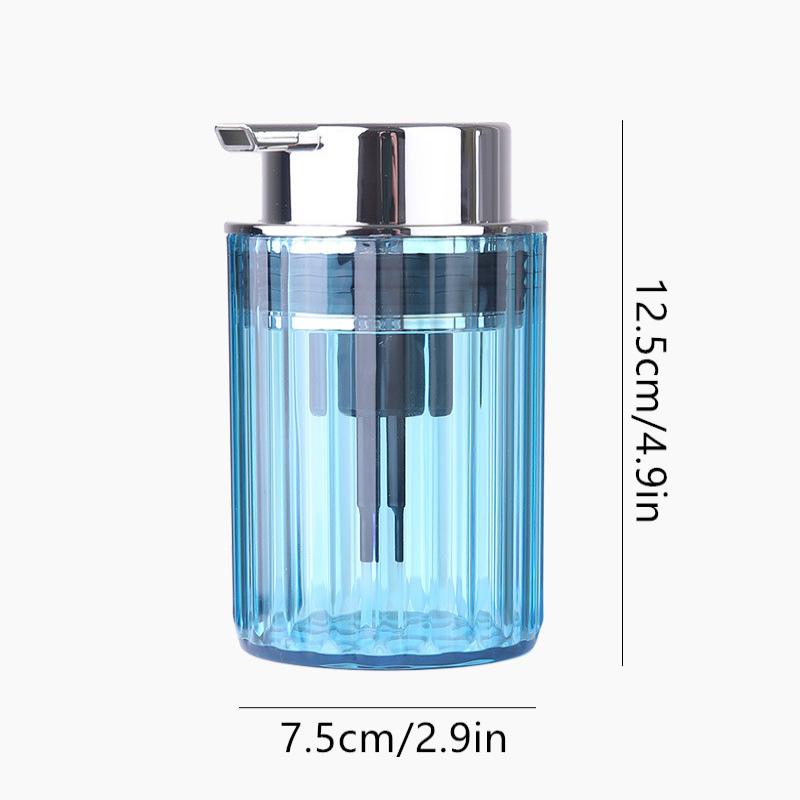 300Ml Hands Foaming Soap Dispenser For Bathroom Liquid Soap Mousse Bottle Refillable Kitchen Push-Type Dish Soap Container