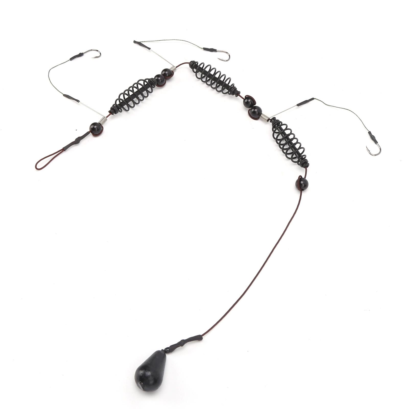 

Набор из 3 шт. Искусственная приманка Рыболовные крючки Клетка Ловушка Корзина Набор и Рыболовная кормушка Рыболовные снасти 35 г