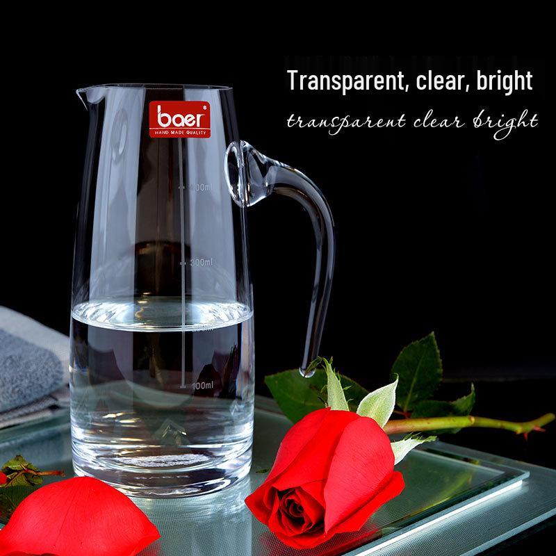 Baer Crystal Glass Decanter with Measuring Scale 150ML прозрачный