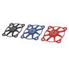 3Pcs Motor Cooling Fan Cover Black Red Blue 40x40mm Aluminium Alloy Light Weight RC Cooling Fan Cover for Motor ESC
