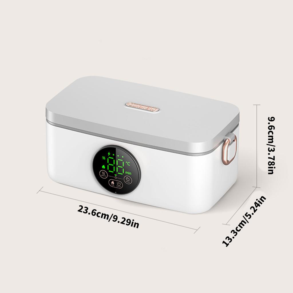 Electric Thermal Insulated Lunch Box No Water Needed Fast Heating Insulated Lunch Box For Hot Meals
