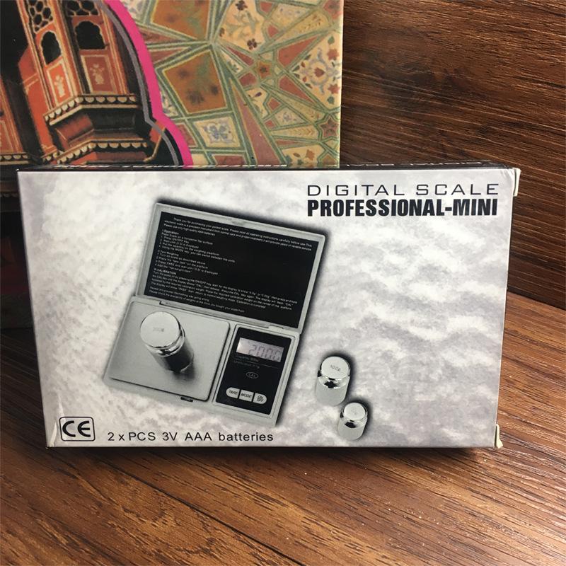 P258 Portable Mini Pocket Jewelry Scale, 0.01g Precision Electronic Palm Scale