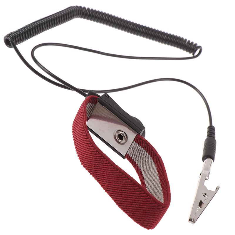 

Anti Static Esd Wrist Strap Discharge Bands Static-Release Wristband With Clip