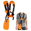 Trimmer Shoulder Strap Weed Eater Strap Trimmer Harness Easily Adjustable Double Shoulder Mower Belt for Garden Cutter