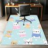 Tappeto Stampato con Nome Personalizzato per Cane, Tappeto per Sedia da Ufficio, Soggiorno, Camera da Letto, Cucina, Decorazioni, Regali.