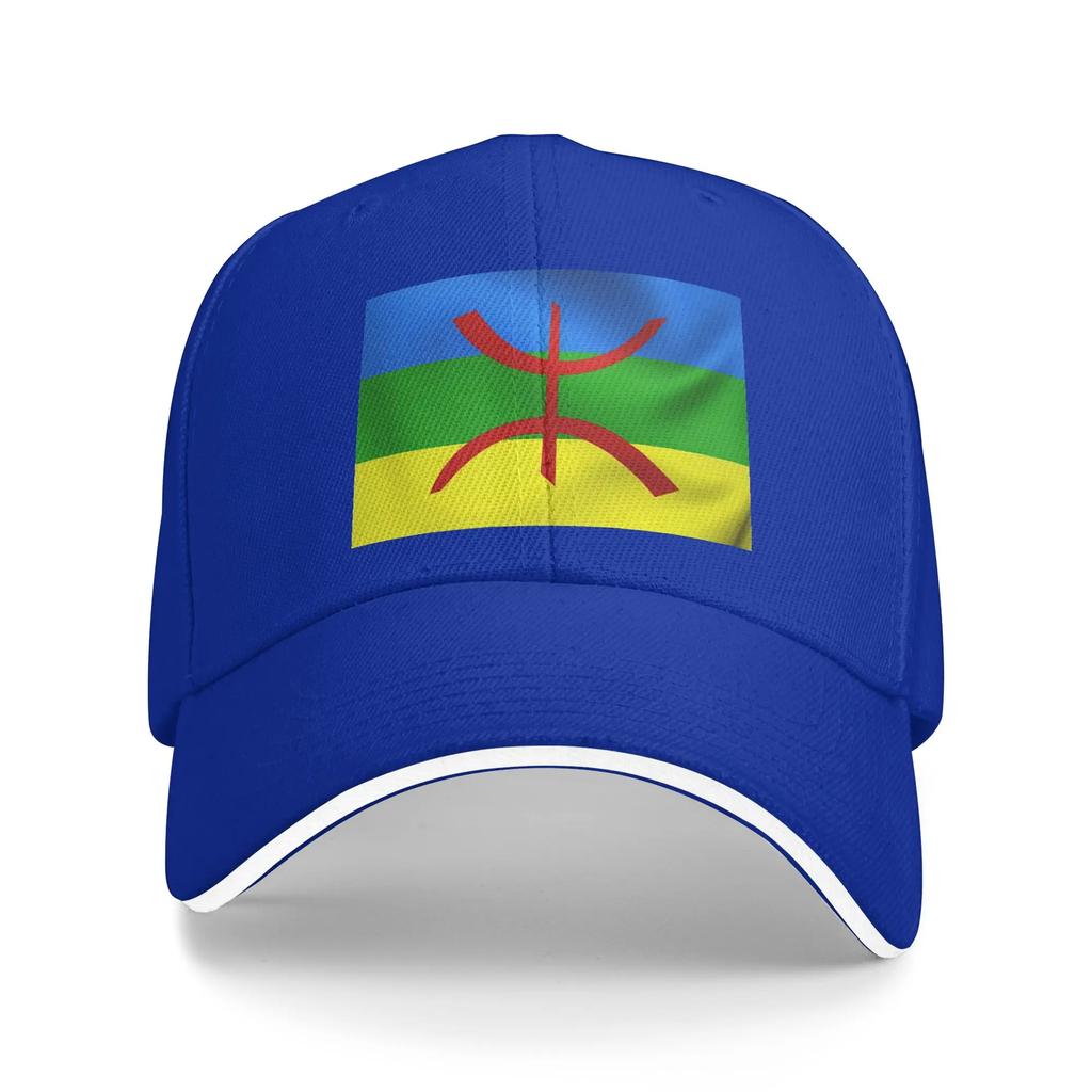 Baseball Cap Amazigh International Flag Hiking Fishing Trucker Hat For FeUnisex Unisex Sun Visor Street Style Baseball Caps