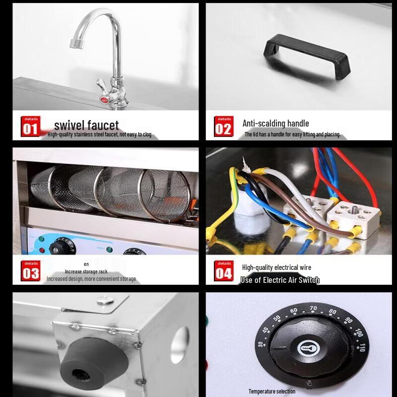 Commercial Electric Vertical Noodle & Oden Cooker