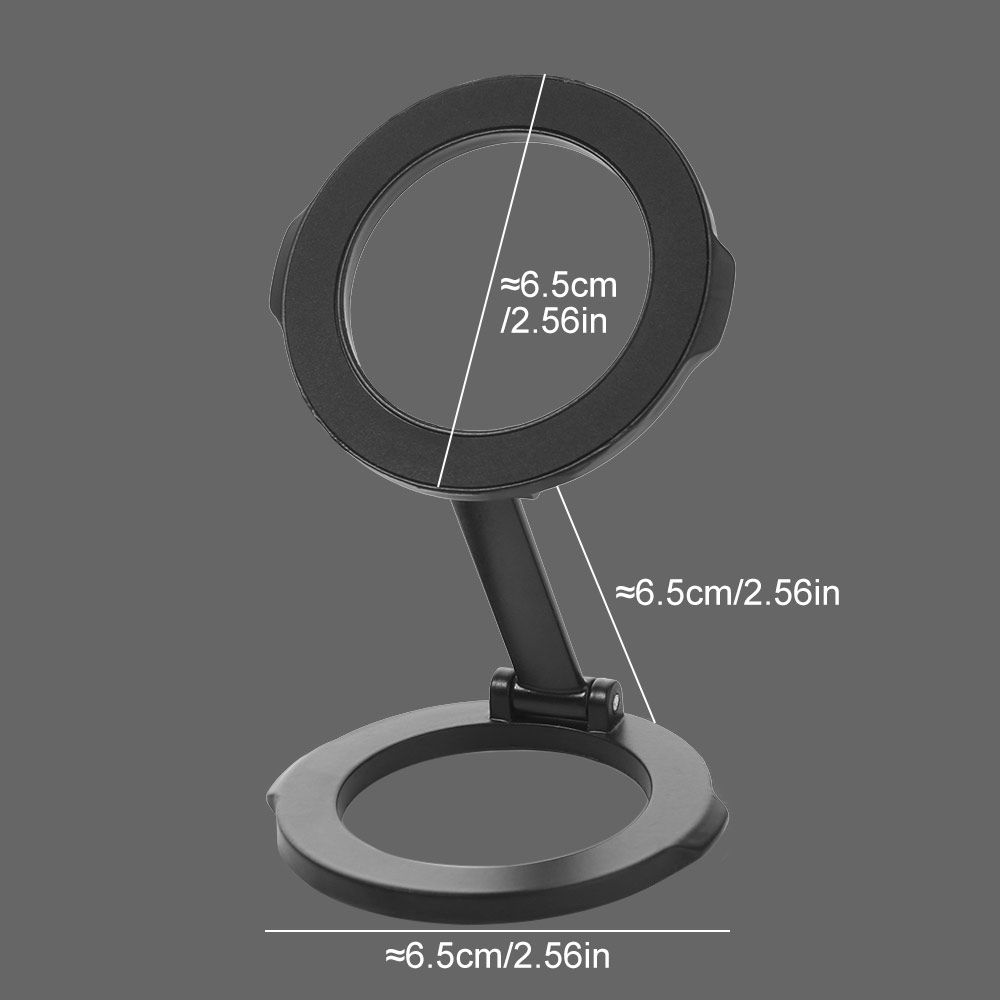 360 Rotating Navigation Car Mobile Phone Stand Telescoping Anti-Shake Magnetic Car Dashboard Double-Sided Removable