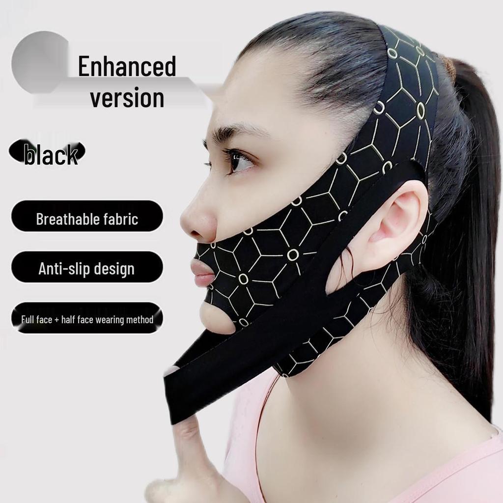 V-Line Lifting & Firming Face Sculpting Mask: Dual-Effect Anti-Sagging Treatment for Nasolabial Folds, Day & Night Use