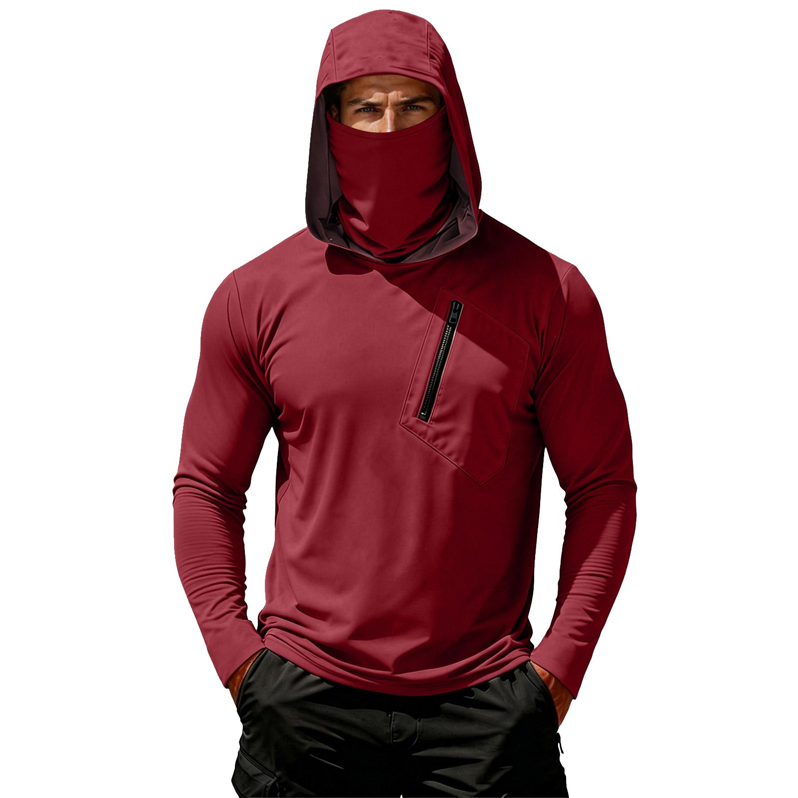 Lightweight Hoodie Mens Sun Hoodie Fishing Hoodies for Men Sun Hoodie Men Fishing Clothes Men S