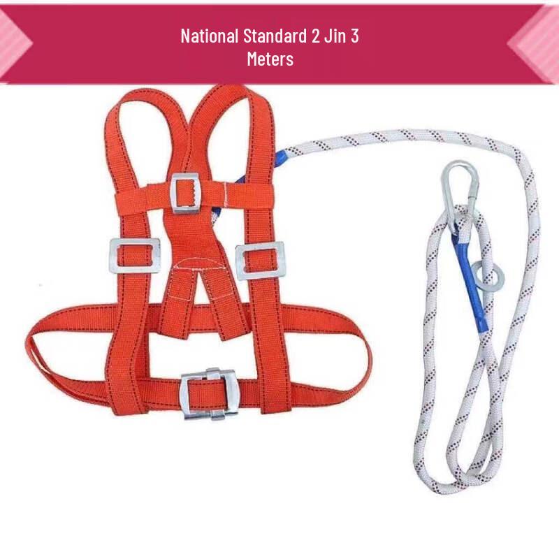 WEZHO 3-Meter Safety Harness with Anti-Fall Rope (2-Pack)