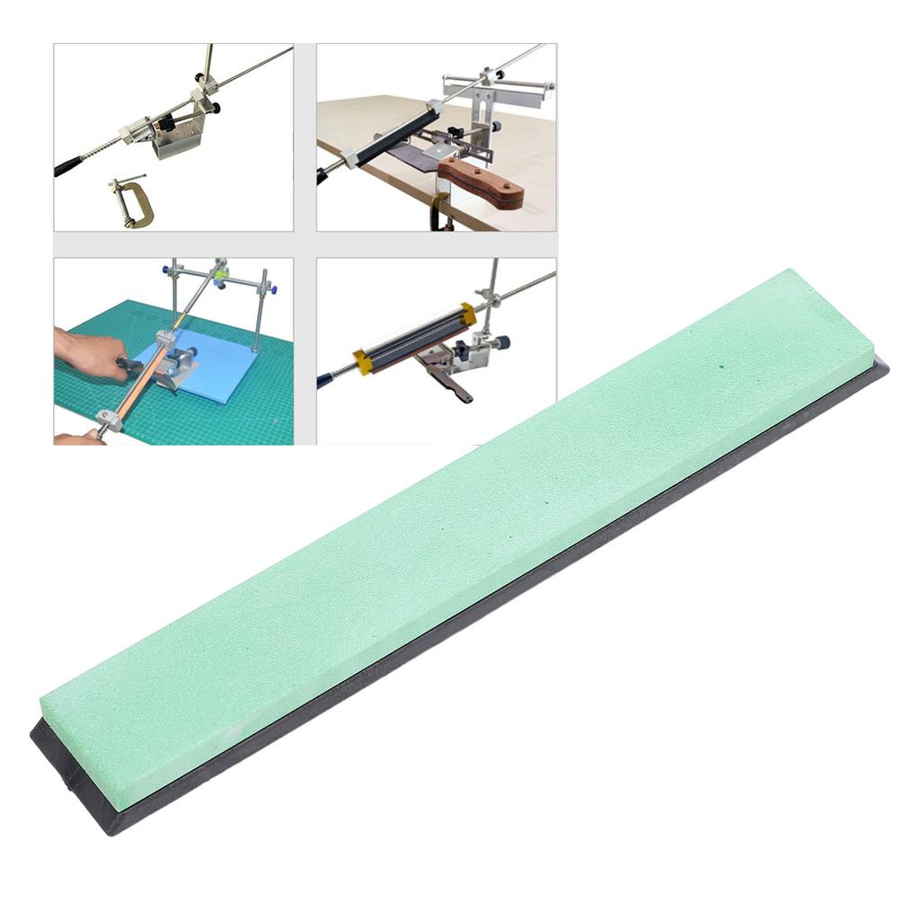 1000 Grit Sharpening Stone, White Corundum Whetstone for Scissors Chisels Razors, with Non-slip Base, Hard Wearing for Kitchen Gardening Too