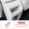 For Geely EX2 Car Rear Ventilation Anti Kick Storage Compartment Silicone Anti Dirt Box for Rear Seats Car Interior Accessories