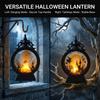 Halloween decoration, electronic candle portable wind lantern party atmosphere arrangement led electronic candle Halloween ornament