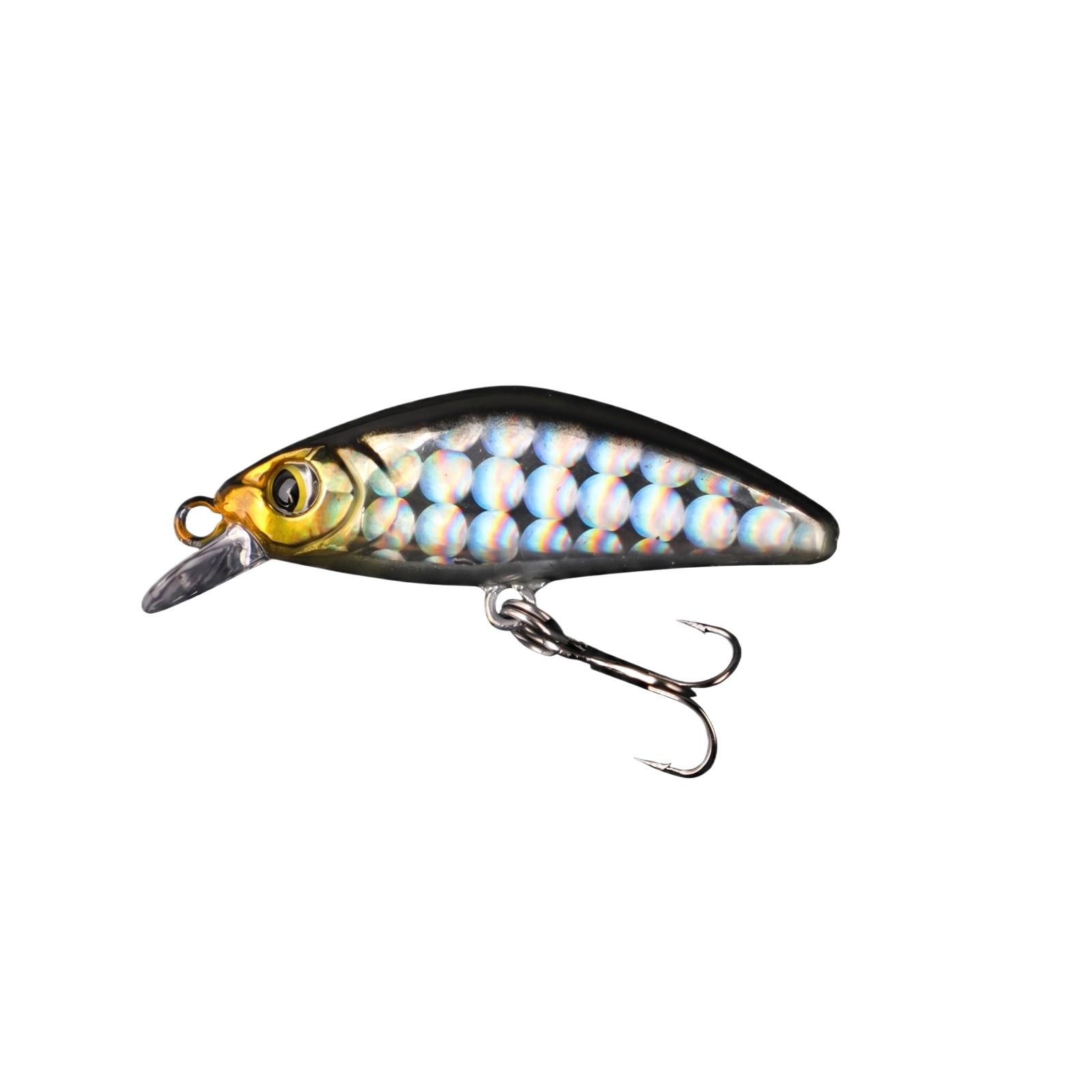 

Fishing Lure Crankbait Hard Bait Mini Sinking Bait for Freshwater Fishing Long Casting Durable Fishing Tackle one size білий
